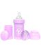 Бебешко шише против колики Twistshake Anti-Colic Pastel - Лилаво, 180 ml - 1t