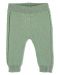 Бебешки плетени панталонки Sterntaler - С рипсен подгъв, 68 cm, 6 месеца - 1t