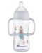  Бебешка бутилка с дръжки Bebe Confort - Emotion , 270 ml, White - 2t