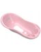 Бебешка вана с оттичане Lorelli - Little stars, 100 cm, розова - 1t