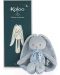 Бебешка плюшена играчка Kaloo - Зайче, синя - 3t