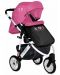 Бебешка комбинирана количка 2в1 Lorelli - Monza 3, розова - 2t