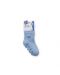Бебешки чорапи против подхлъзване Kikka Boo - Памучни, 6-12 месеца, сини - 1t