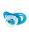 Силиконова залъгалка в кутия Bebe Confort - Premium Dental Safe 12м+, синя - 1t
