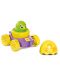 Бебешка играчка Tomy Toomies - Състезателно яйце, Приятелче, жълто - 1t