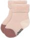 Бебешки чорапи Lassig - 0-4 месеца, бели-розови, 3 чифта - 3t