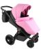 Бебешка количка Adbor - Mio plus, цвят 04, розова - 1t