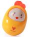 Бебешка играчка Huanger - Roly Poly, пиле  - 2t