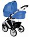 Бебешка комбинирана количка 2в1 Lorelli - Monza 3, синя - 1t