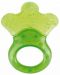 Бебешка водна чесалка с дрънкалка Canpol - Little paw, зелена - 1t