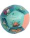 Бебешка играчка Moulin Roty - Мека топка Dans la jungle, 10 cm - 1t