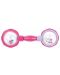 Бебешка дрънкалка Canpol - Гира с топчета, розова - 1t