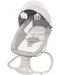Бебешка електрическа люлка KikkaBoo - Winks, Grey, 82 x 67 x 83 cm - 1t