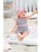 Бебешка рокля с UV30+ защита Sterntaler - На райе, 74 cm, 6-9 месеца - 2t