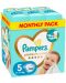 Бебешки пелени Pampers Premium Care - Monthly Pack, размер 5, 148 броя - 1t