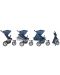 Бебешка количка за едно или породени деца Phil & Teds - Sport V5, Синя - 5t