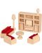 Комплект мини мебели от дърво Beluga - Дневна - 1t