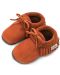 Бебешки обувки Baobaby - Moccasins, Hazelnut, размер XS - 1t