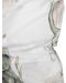 Бебешка пелена за изписване New Baby - 70 х 70 cm, бяло и сиво - 3t