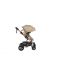 Бебешка комбинирана количка Moni - Gigi, бежовa - 2t