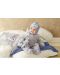 Бебешка зимна шапка Sterntaler - Пингвинче, 43 cm, 5-6 месеца, синя - 2t