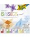 Блокче с цветни хартии за оригами Folia - Basics Intensive - 1t