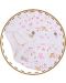 Боди Bio Baby - органичен памук, 74 cm, 6-9 месеца, розово-бяло - 3t