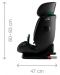 Столче за кола Britax Romer - Advansafix, 9-36 kg, с IsoFix, I-Size, Cool Flow Black - 5t