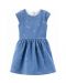 Лятна рокля Carter's - Деним, 4-5 години - 1t
