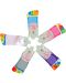 Чорапи за йога с шарени пръсти Maxima, размер 35 - 39, асортимент - 1t