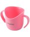 Чаша за самостоятелно пиене Babyono - 120 ml, розова - 1t