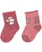 Чорапи със силиконови бутончета Sterntaler - Мишле, 21/22 размер, 18-24 месеца, 2 чифта - 1t