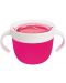 Чаша с капаче и дръжка за храна Munchkin - Розова - 1t