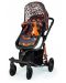 Бебешка количка Cosatto Giggle Quad - Charcoal Mister Fox, с чанта, кошница и адаптери - 6t