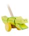 Дървена буталка Orange Tree Toys - Jungle Animals, Крокодил - 2t
