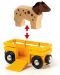 Дървена играчка Brio - Влакче Ферма - 3t
