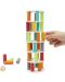 Дървен игрален комплект Pino Toys - Кула за подреждане и баланс - 2t