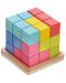 Дървена логическа игра Tini Toys - Подреди кубчето - 2t