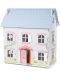 Дървена къща за кукли - Къщичката с бръшляна, двуетажна  - 1t