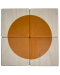 Дървен игрален комплект KAID - Геометрични фигури - 2t