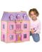 Дървена куклена къща Melissa & Doug - Многоетажна, розова - 4t
