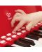 Дървено електронно пиано със столче Hape, червено - 5t