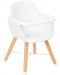 Дървено столче за храненe Kikka Boo - Woody, розово - 4t