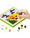 Дървена мозайка с пиксели Cubika - Животни, с 250 кубчета - 3t