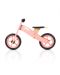 Дървен балансиращ велосипед Moni Toys, 5018, розов - 4t