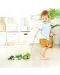 Дървена играчка за дърпане Hape - Семейство жабки - 3t