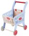 Детска количка за пазаруване Lelin - Синя - 1t