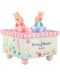 Дървена музикална кутия Orange Tree Toys Peter Rabbit - Розова - 1t