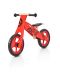 Дървен балансиращ велосипед Moni Toys, 5017, червен - 1t