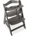 Дървено столче за хранене Hauck - Alpha Plus Select, charcoal - 4t